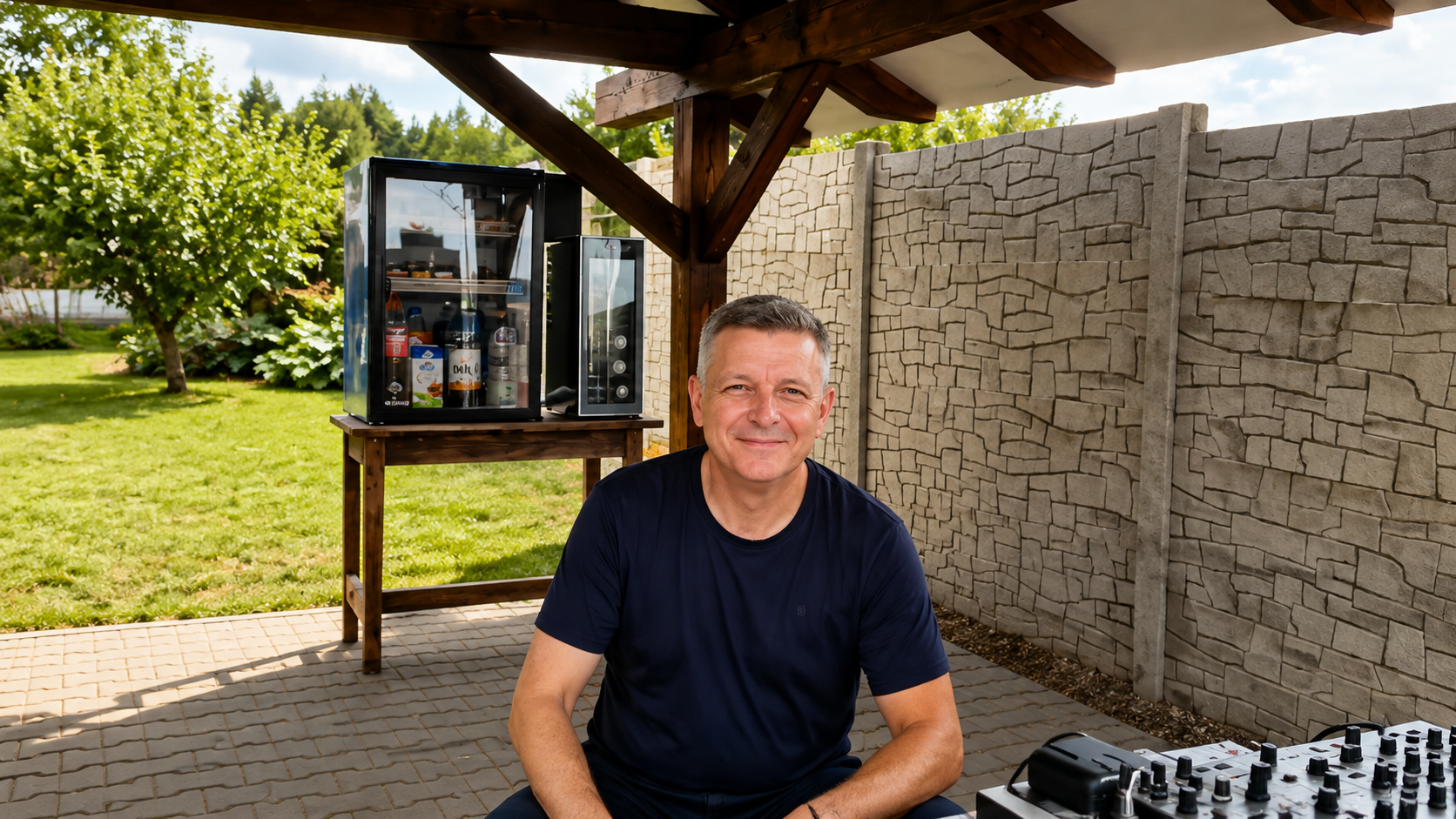 Petr Štrup at an event